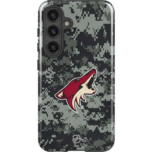 NHL Arizona Coyotes Camo Galaxy S24 Impact Case